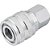 Engate rápido de 1/4" rosca fêmea 1/4" NPT com rolete VONDER - Imagem 3