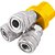 Engate rápido de 1/4" rosca fêmea 1/4" NPT triplo VONDER - Imagem 1
