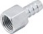Espigão rosca fêmea de 1/4" NPT com escama de 5/16" caixa com 40 peças VONDER - Imagem 3