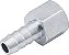 Espigão rosca fêmea de 1/4" NPT com escama de 5/16" cartela com 2 peças VONDER - Imagem 1