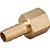 Espigão rosca fêmea de 1/4" NPT com escama de 5/16" cartela com 3 peças VONDER - Imagem 3