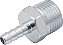 Espigão rosca macho de 1/2" NPT com escama de 1/4" cartela com 2 peças VONDER - Imagem 1