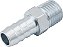 Espigão rosca macho de 1/4" NPT com escama de 3/8" cartela com 2 peças VONDER - Imagem 1