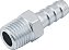Espigão rosca macho de 1/4" NPT com escama de 5/16" cartela com 2 peças VONDER - Imagem 2