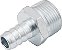Espigão rosca macho de 3/4" NPT com escama de 1/2" cartela com 2 peças VONDER - Imagem 1