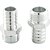 Espigão rosca macho de 3/4" NPT com escama de 3/4" cartela com 2 peças VONDER - Imagem 4