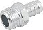Espigão rosca macho de 3/4" NPT com escama de 3/4" caixa com 20 peças VONDER - Imagem 1