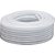 Mangueira PVC cristal trançada VPT 250 libras 3/8" rolo com 50 metros VONDER - Imagem 1