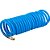 Mangueira/tubo poliuretano azul espiral conector 1/4" NPT macho 6,5mm x 10,0mm com 5,0m VONDER - Imagem 1