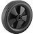 Roda de borracha 6'' - 152mm para Motocompressor MCV 50 VONDER - Imagem 3