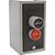 Chave elétrica sobrepor liga e desliga 3x30 A 4,0 CV 220V CS101-P BT PVC acionamento botão MAR-GIRIUS - Imagem 1