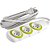 Extensão elétrica com 3 metros cabo PP 3 x 0,75 mm² 2P+T gelo modelo No Shock 45 1712 DANEVA - Imagem 1