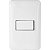 Conjunto interruptor paralelo 10 A LGX020 4x2 PIAL POP - Imagem 1