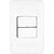 Conjunto interruptor simples e paralelo 10 A LGX102 4x2 PIAL POP - Imagem 1