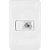 Conjunto tomada para antena de TV tipo F 4x2 LGX060 PIAL POP - Imagem 1