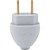 Plugue macho 2P 10A cinza DN1589 DANEVA - 12 unidades - Imagem 4