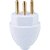 Plugue macho 2P+T 20A branco DN1616 DANEVA - 12 unidades - Imagem 4