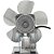 Exaustor ventilador axial de churrasqueira 60W 220V EXC-02 10892 VENTISOL - Imagem 3