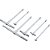 Calibrador telescópico 8mm a 150mm jogo com 6 peças VONDER - Imagem 1