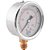 Manômetro vertical 1/4" BSP 63mm com glicerina caixa em aço inox 400 lbf/pol² (psi) 3822 025 GENEBRE - Imagem 1