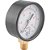 Manômetro vertical 1/4" NPT 63mm caixa em aço carbono 100 lbf/pol² (psi) 3714 007 GENEBRE - Imagem 1