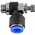 Regulador de velocidade 10mm rosca 1/4" BSP VONDER - Imagem 4