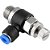 Regulador de velocidade 6mm rosca 1/4" BSP VONDER - Imagem 4