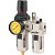 Regulador e lubrificador 1/4" RL 140 VONDER - Imagem 4