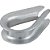 Anilha/sapatilho para cabo de aço 15,9mm - 5/8" NOVE54 - Imagem 3