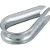 Anilha/sapatilho para cabo de aço 7,94mm - 5/16" NOVE54 - Imagem 3