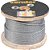 Cabo de aço galvanizado alma de fibra 9,53mm - 3/8" 6 x 7 VONDER - Imagem 1