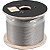 Cabo de aço inox alma de aço 4,76mm - 3/16" 6 x 7 rolo com 500 metros VONDER - Imagem 1