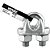 Clips para cabo de aço 1/2" - 12,70mm pesado VONDER PLUS - Imagem 3