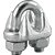 Clips para cabo de aço 1/2" - 12,70mm pesado VONDER PLUS - Imagem 1