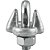 Clips para cabo de aço 1/2" - 12,70mm pesado VONDER PLUS - Imagem 6