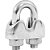 Clips para cabo de aço 3/16" - 4,76mm em aço inox VONDER - Imagem 1