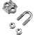 Clips para cabo de aço 3/16" - 4,76mm pesado VONDER PLUS - Imagem 5