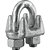 Clips para cabo de aço 3/4" - 19,10mm pesado VONDER PLUS - Imagem 1