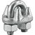 Clips para cabo de aço 3/8" - 9,53mm pesado VONDER PLUS - Imagem 1