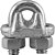 Clips para cabo de aço 3/8" - 9,53mm pesado VONDER PLUS - Imagem 4