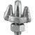 Clips para cabo de aço 3/8" - 9,53mm pesado VONDER PLUS - Imagem 6