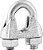 Clips para cabo de aço 5/16" - 7,94mm NOVE54 - Imagem 1