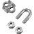 Clips para cabo de aço 5/16" - 7,94mm pesado VONDER PLUS - Imagem 5