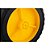 Roda para carrinho dobrável de 60 kgf 7" VONDER - Imagem 3
