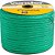 Corda multifilamento trançada 8,0mm x 258m verde em carretel VONDER - Imagem 1