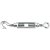 Esticador gancho/olhal para cabo de aço 3/4"- 19,1mm VONDER PLUS - Imagem 6