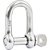 Manilha reta para cabo de aço 1/4" aço inox VONDER - Imagem 1