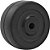 Roda 2" de borracha preta VONDER - Imagem 1