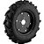 Roda completa para Microtrator MTV 1000 lado direito VONDER - Imagem 1