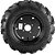 Roda completa para Microtrator MTV 1000 lado esquerdo VONDER - Imagem 2